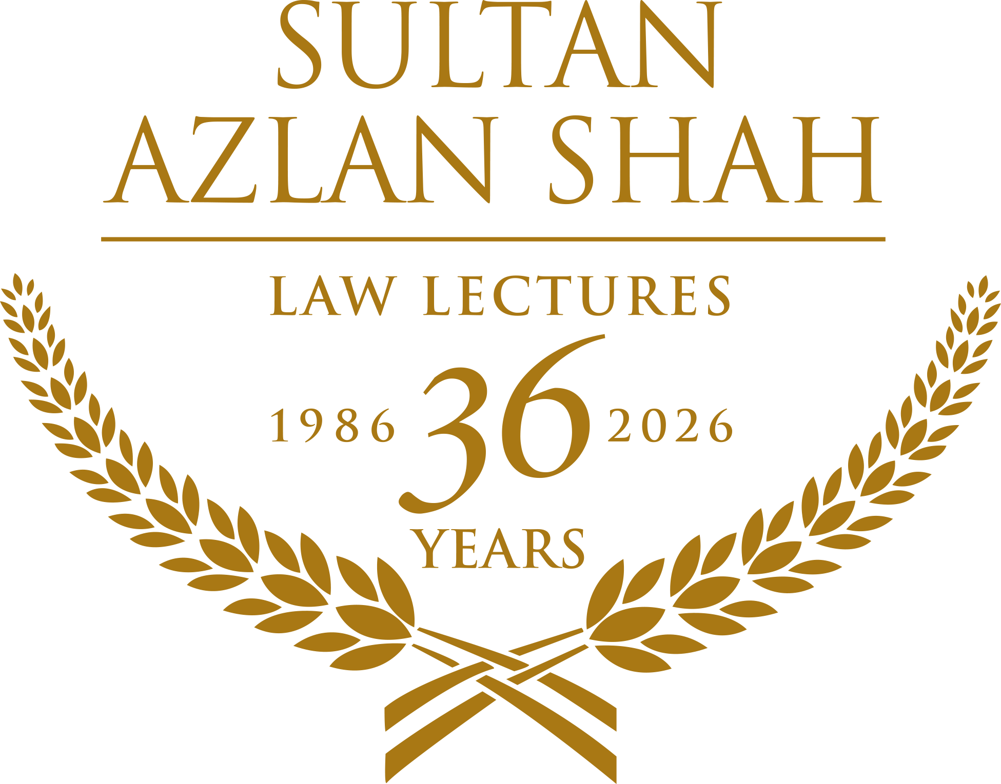 The 36th Sultan Azlan Shah Law Lecture Logo